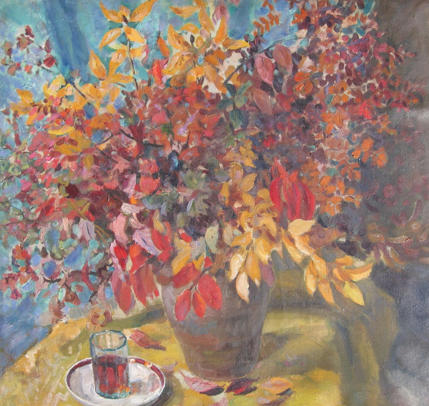 Vasily Fadeevich Demin. Autumn bouquet