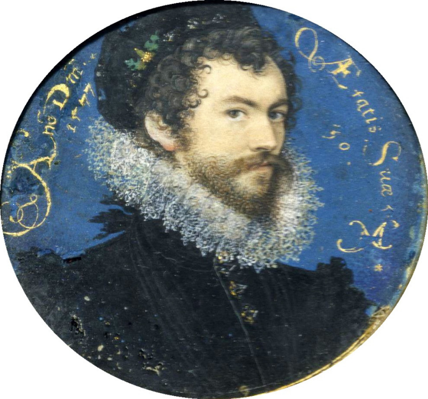 Nicholas Hilliard. Self-portrait