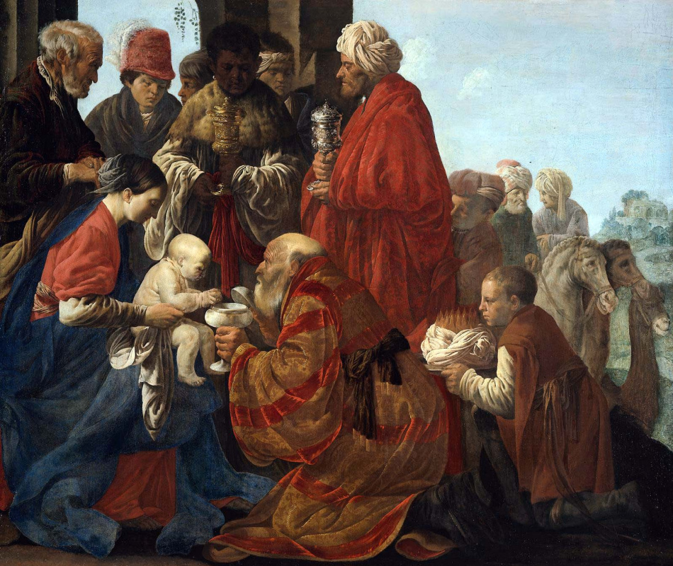 Hendrick Jansz Terbrugghen. The adoration of the kings