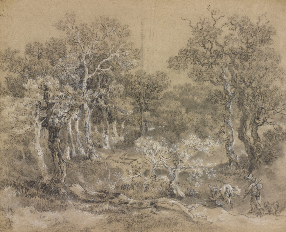 Thomas Gainsborough. Forest landscape
