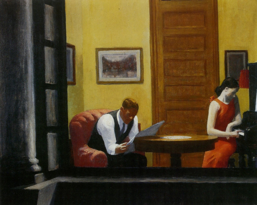 Edward Hopper. Room in New York