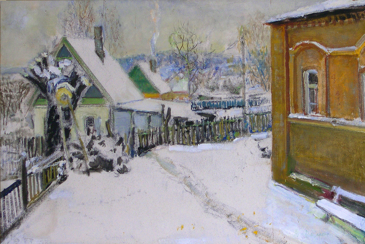 Vasily Fadeevich Demin. Winter