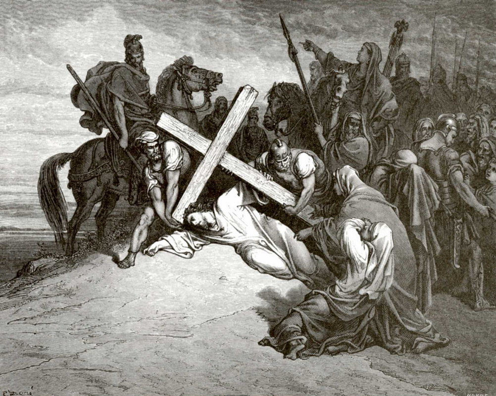 Paul Gustave Dore. Bible Illustration: Calvary