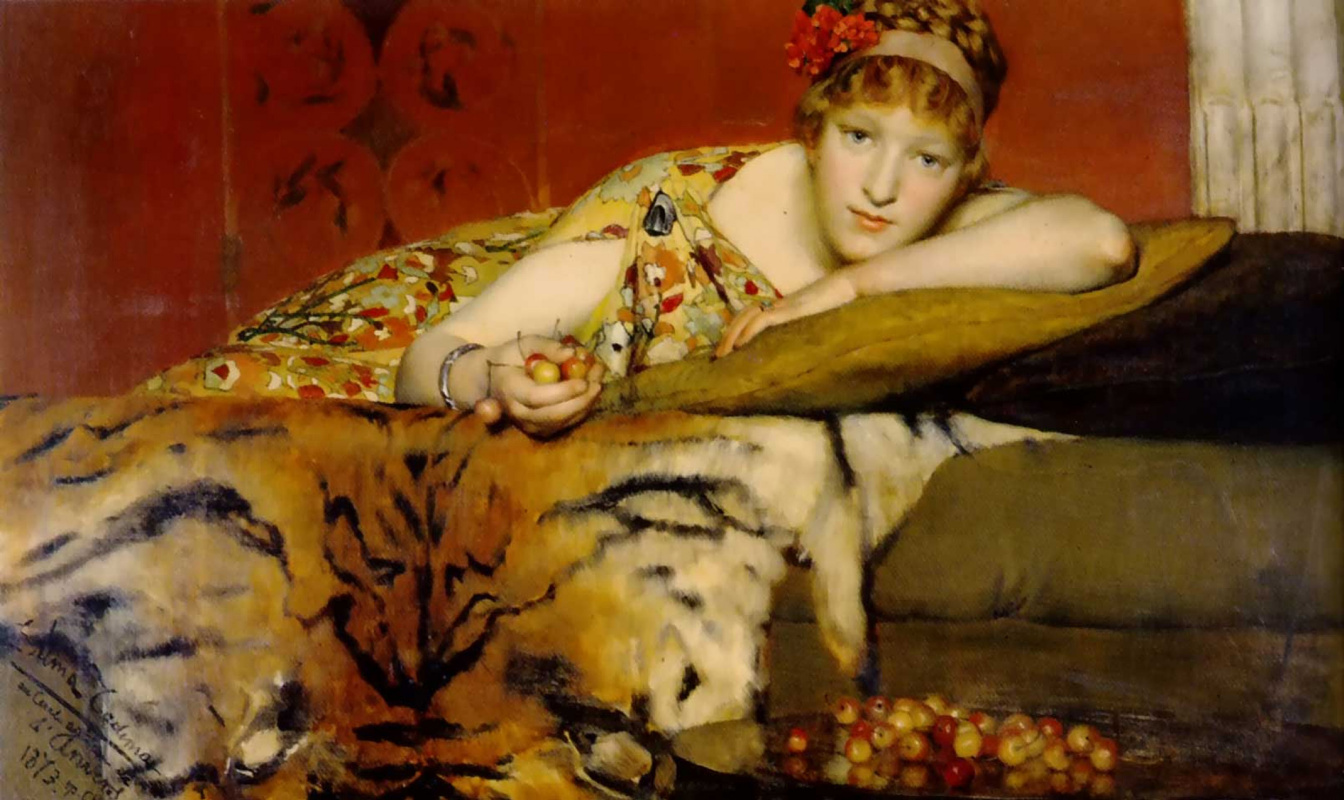 Lawrence Alma-Tadema. Cherries