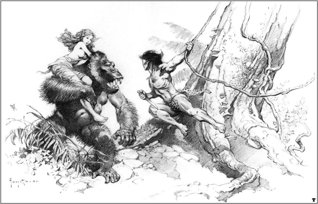 Frank Frazetta. Tarzan