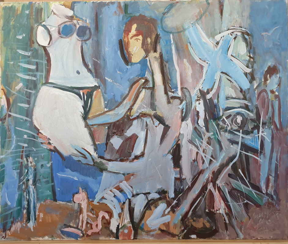 Vladimir Miski-Oglu. Composition with a female torso