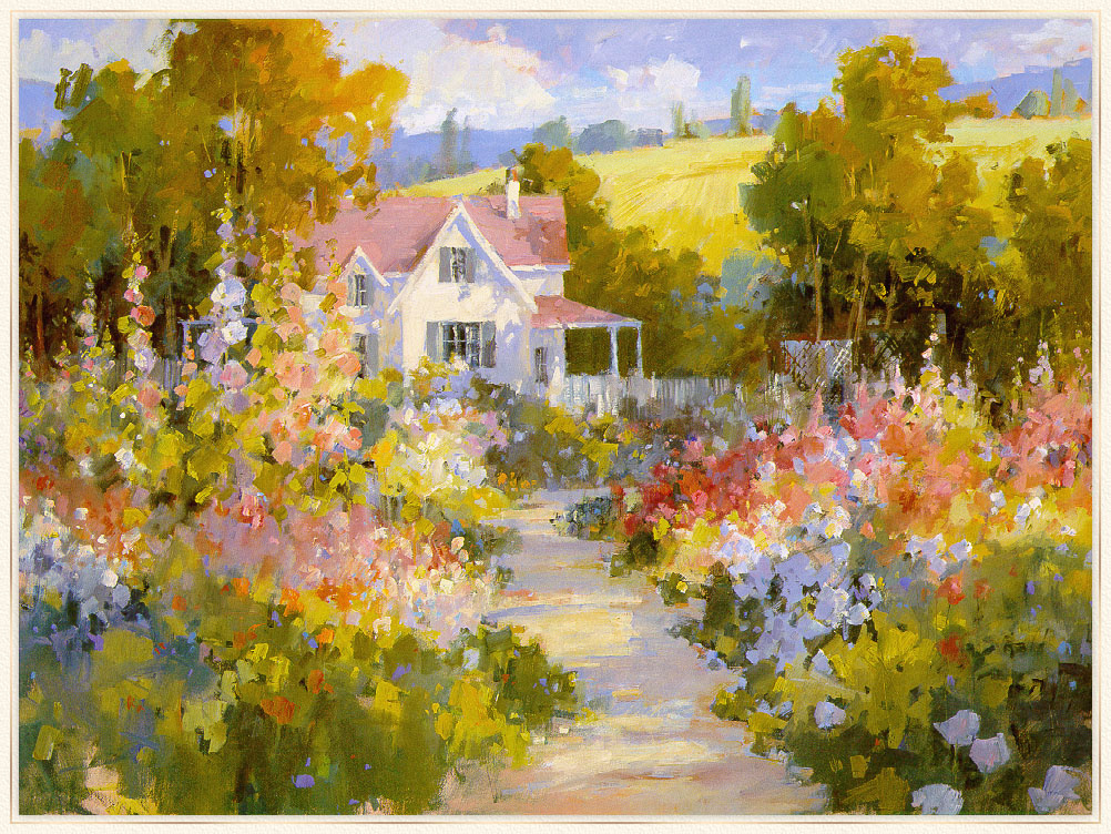 Steve Songer. The road to the garden