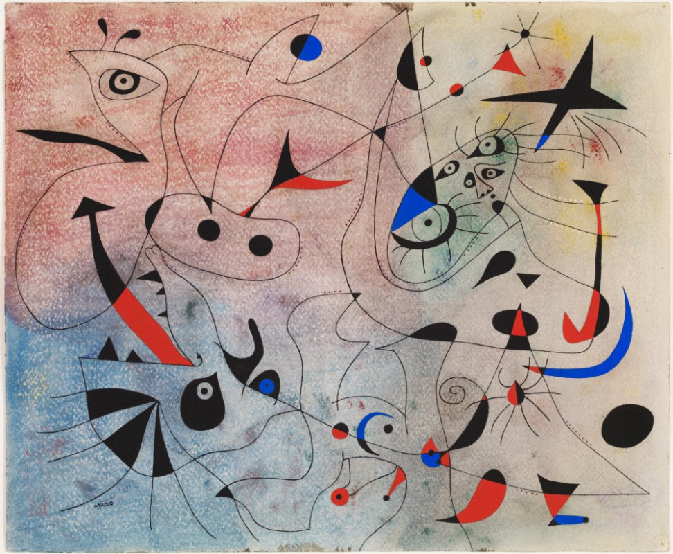 Joan Miro. Constellations. Étoile du matin