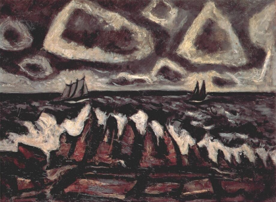 Marsden Hartley. Sea landscape