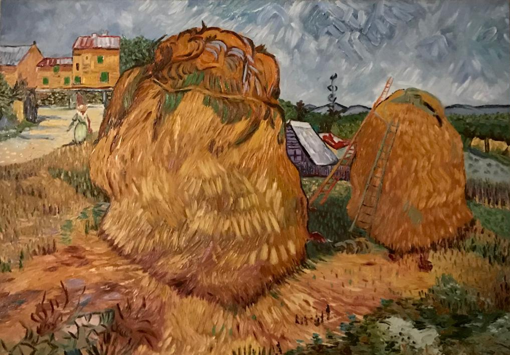Inga Kotlyarskaya. Free copy of Vincent van Gogh