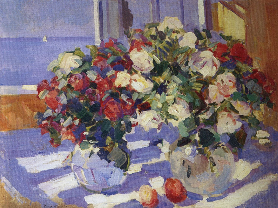 Konstantin Korovin. Roses