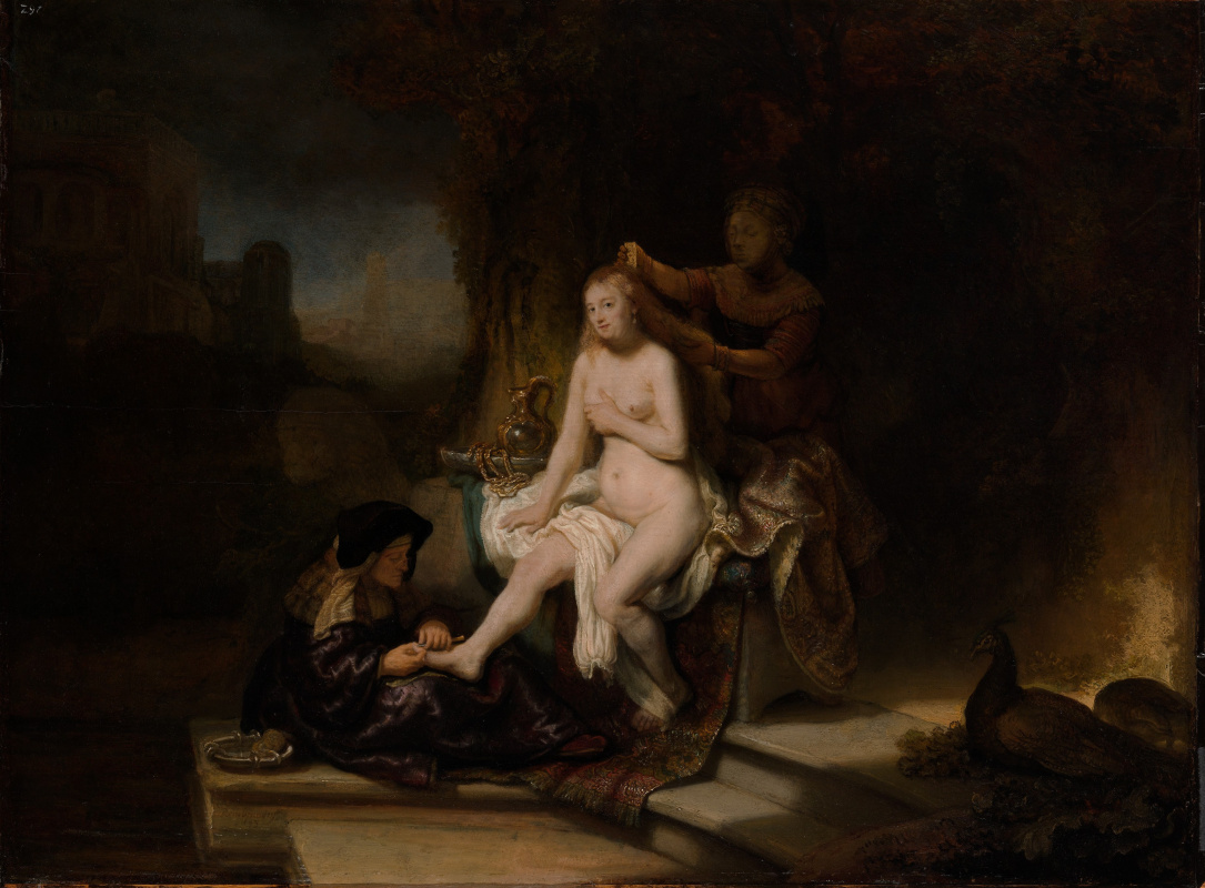 Rembrandt Harmenszoon van Rijn. The Toilet of Bathsheba