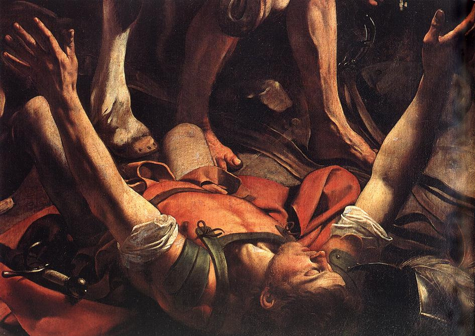 Michelangelo Merisi de Caravaggio. The Appeal Of St. Saul. Fragment