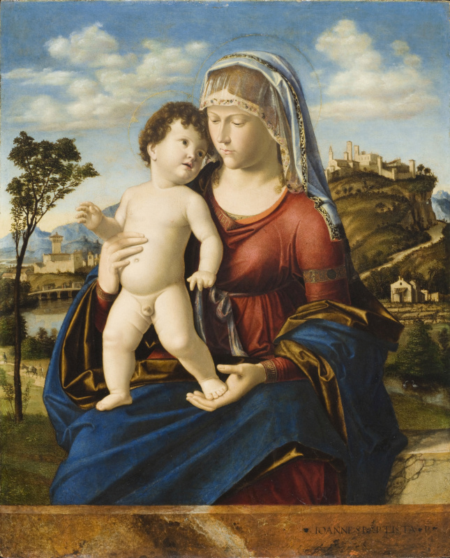 Giovanni Battista Cima da Conegliano. Virgin with the baby