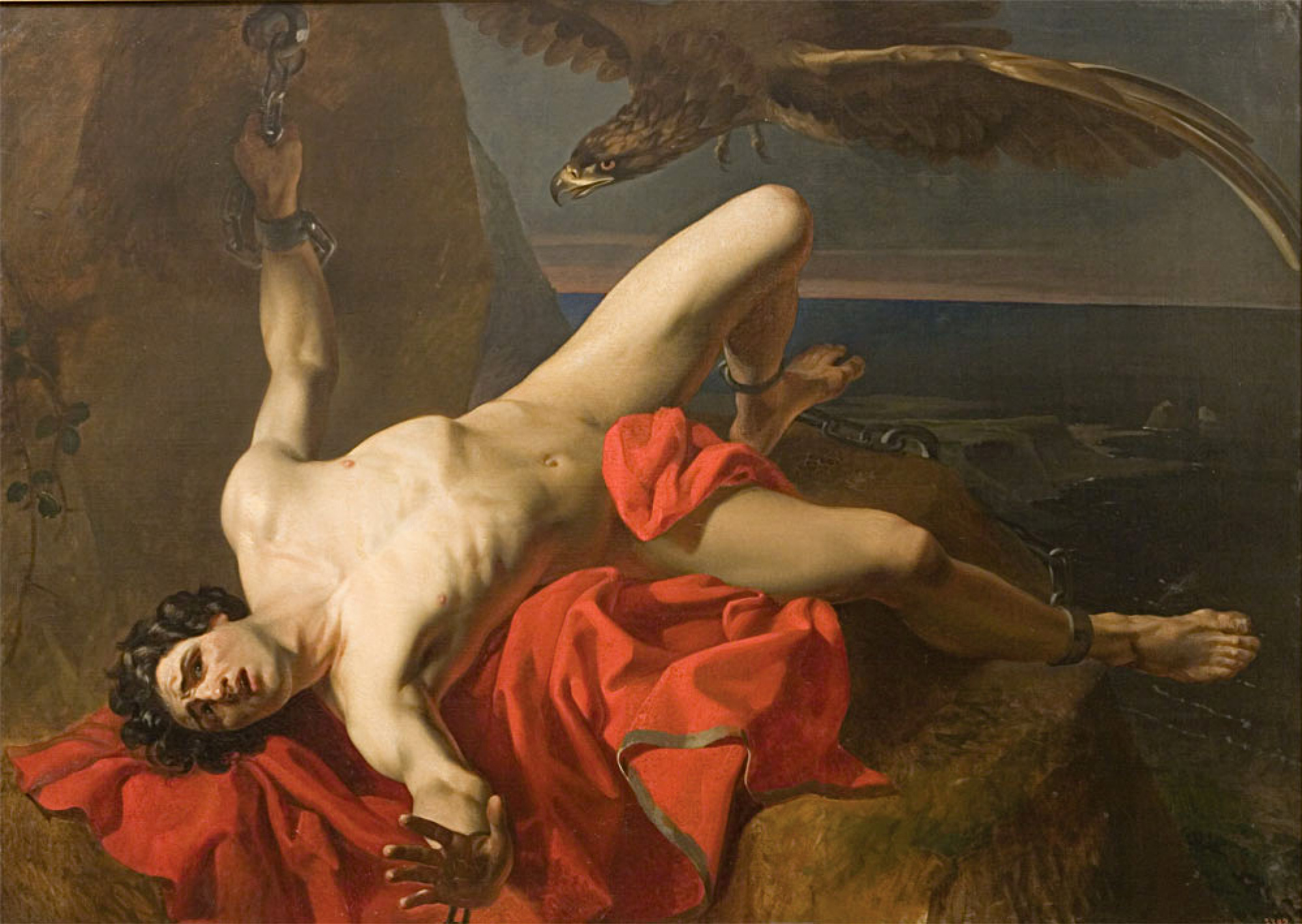 Grigory Karpovich Mikhailov 普罗米修斯, 1839：作品描述| Arthive