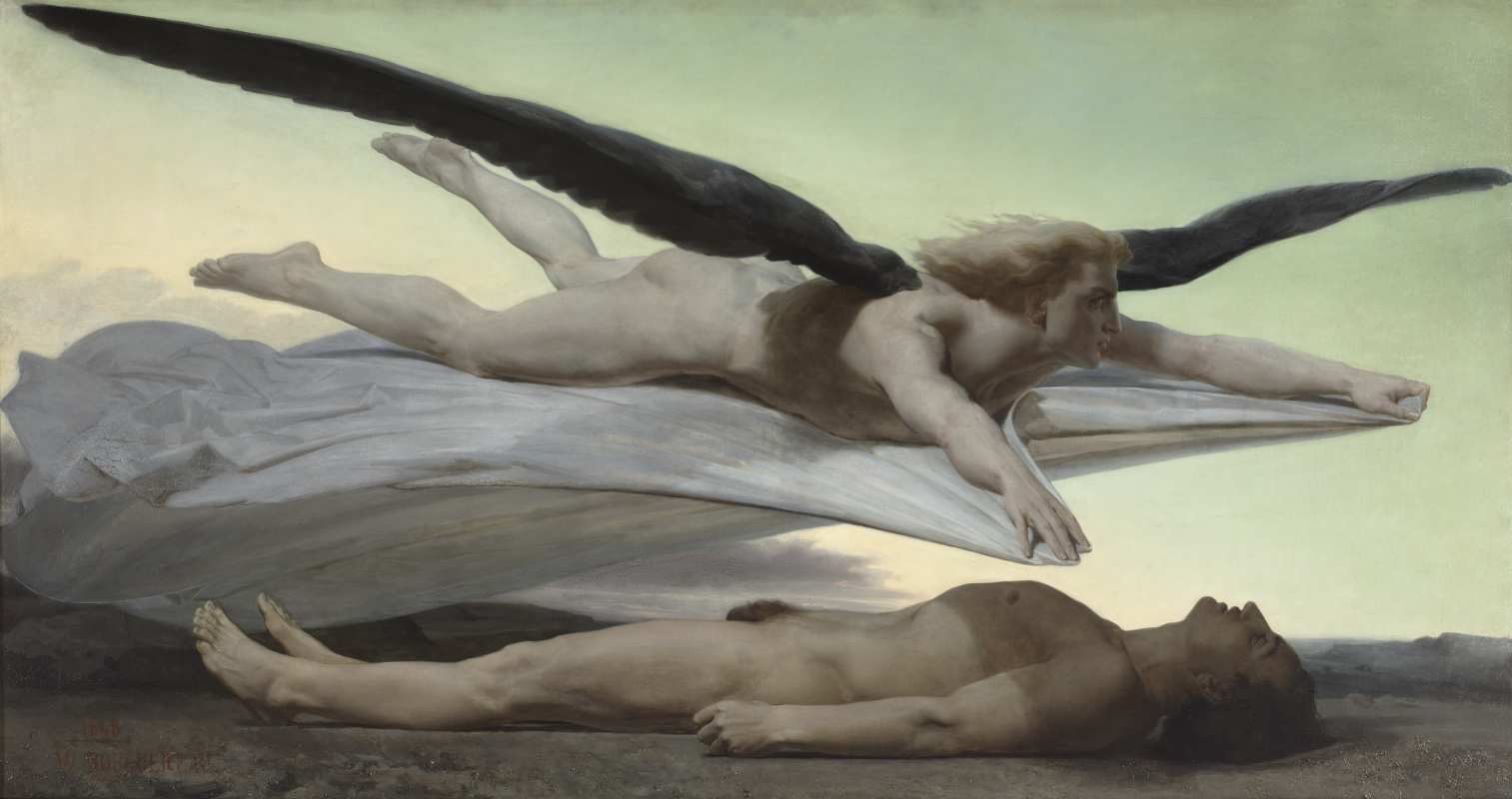 William-Adolphe Bouguereau. Equality Before Death