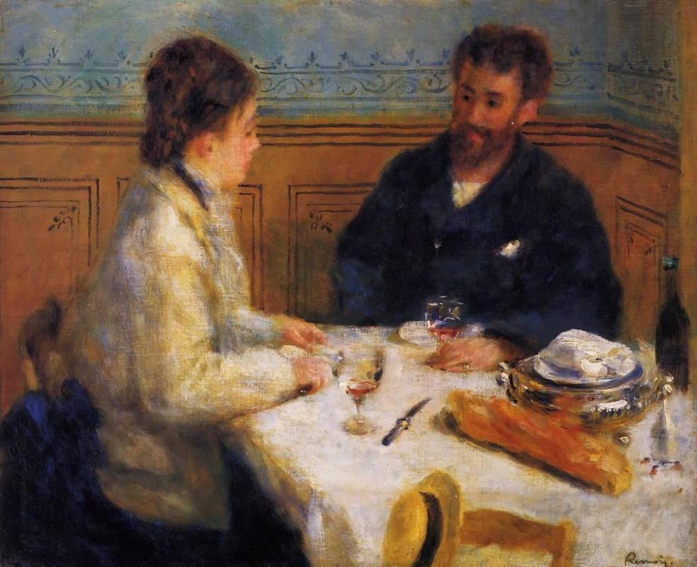 Pierre-Auguste Renoir. Breakfast