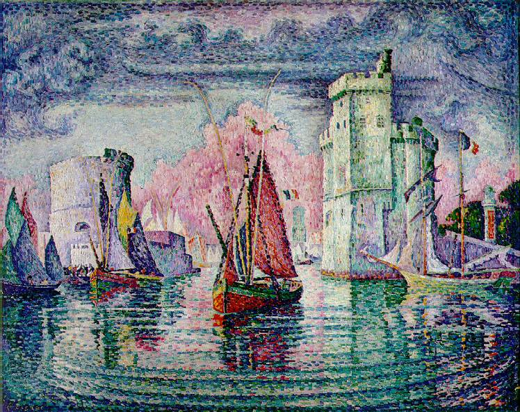 Paul Signac. The Port Of La Rochelle