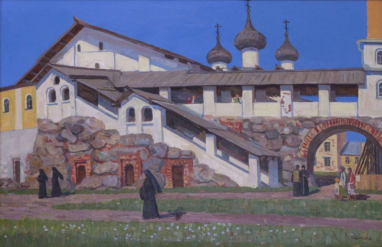 Eugene Alexandrovich Kazantsev. Spaso Preobrazhensky monastery. Solovki.