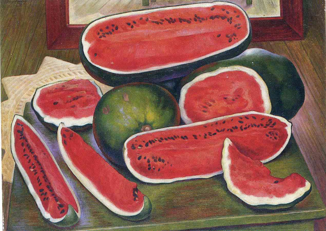 Diego Maria Rivera. Watermelons
