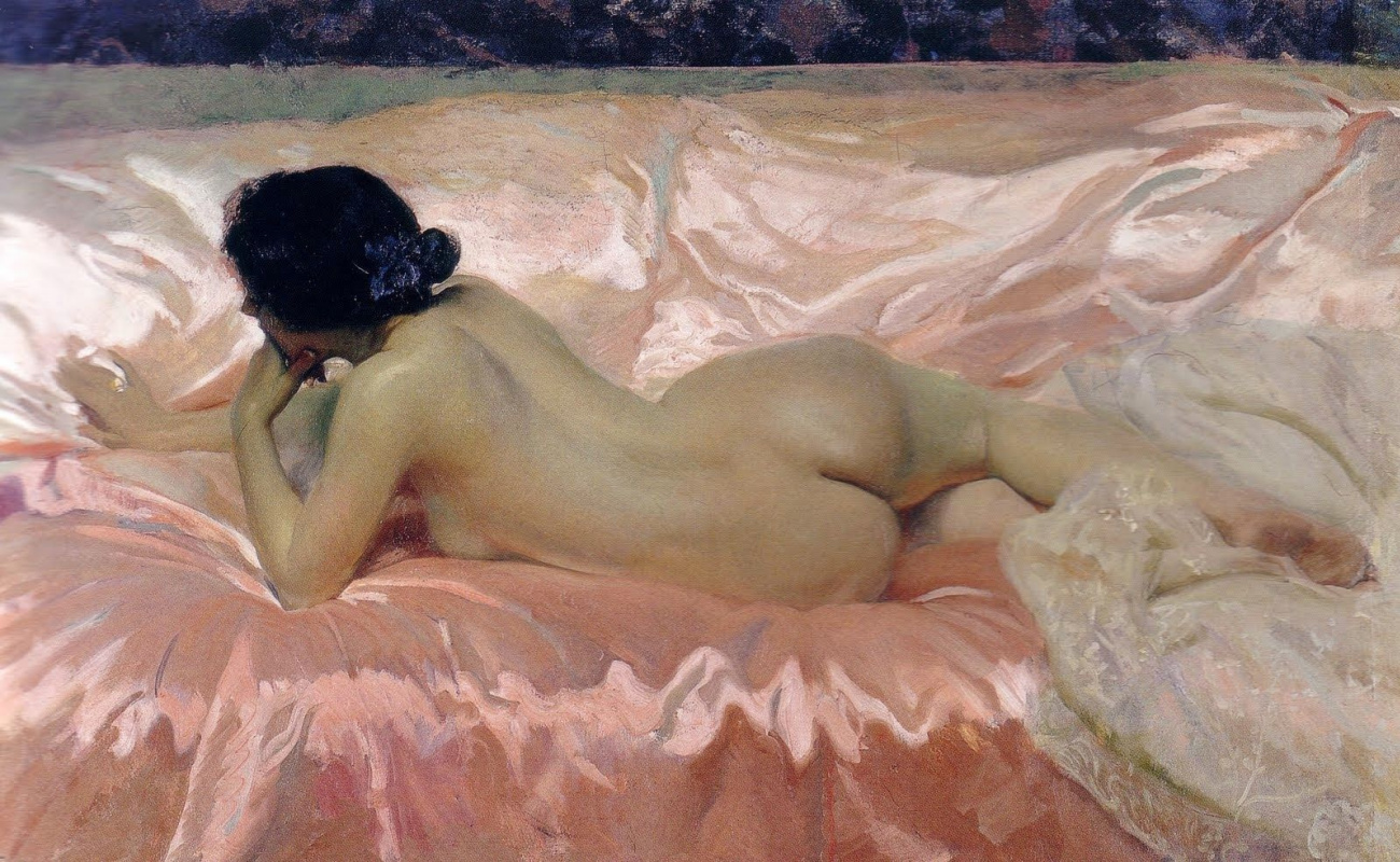 Joaquin Sorolla. Nude