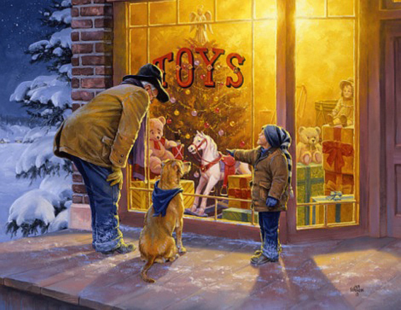 Jack Sorenson. A Christmas present