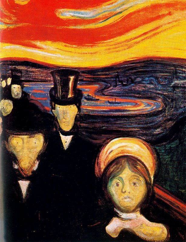 Edward Munch. Anxiety