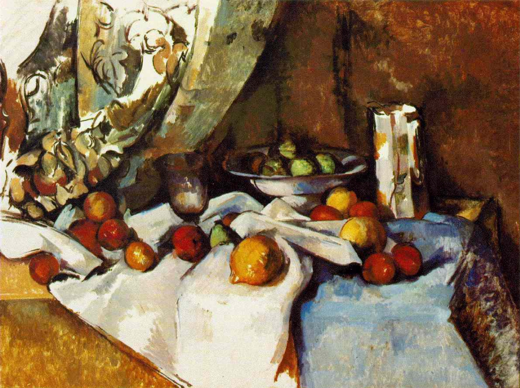 Paul Cezanne. Stillleben mit Äpfeln