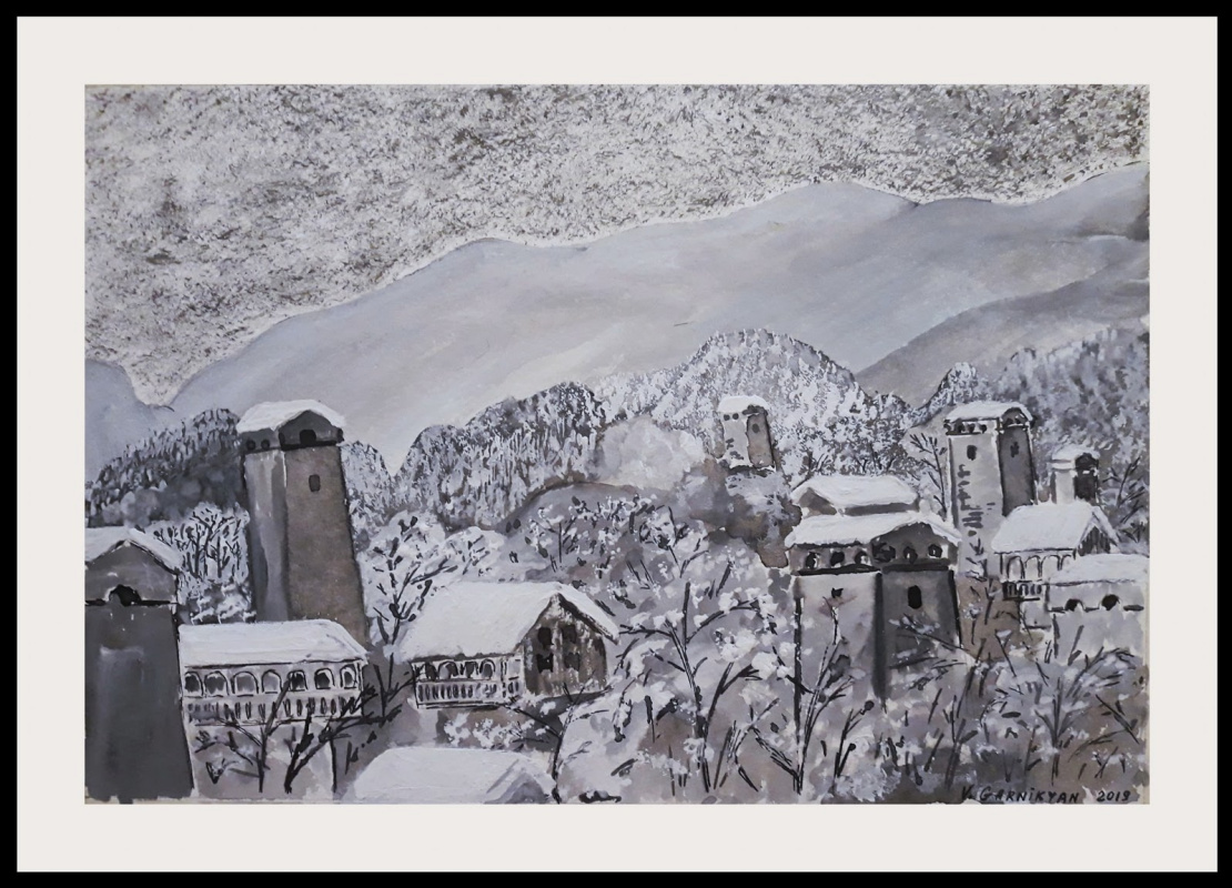 Vladimir Garnikyan. Svaneti in winter