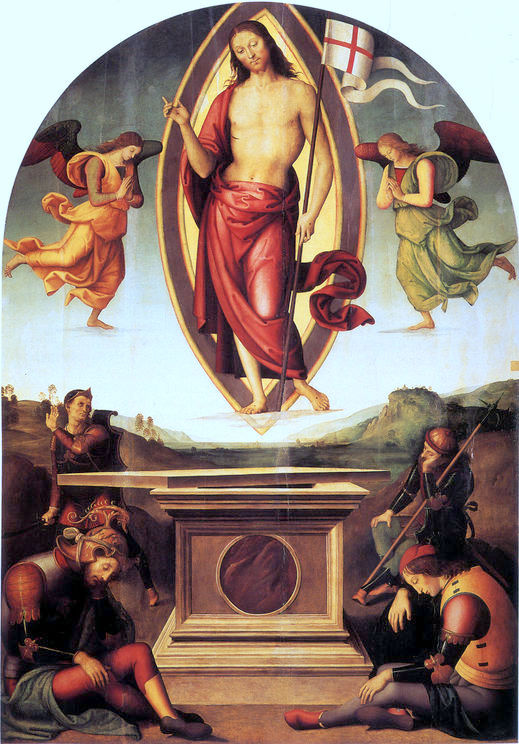Pietro Perugino. The resurrection of San Francesco al Prato