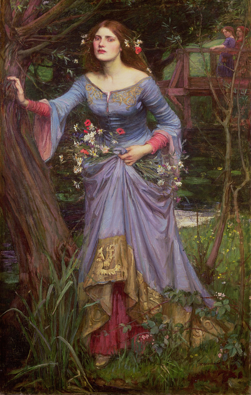 John William Waterhouse. Ophelia