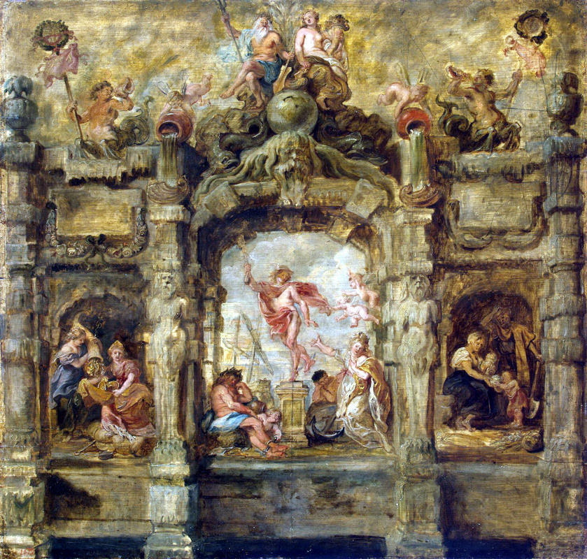 Peter Paul Rubens. Receding Mercury