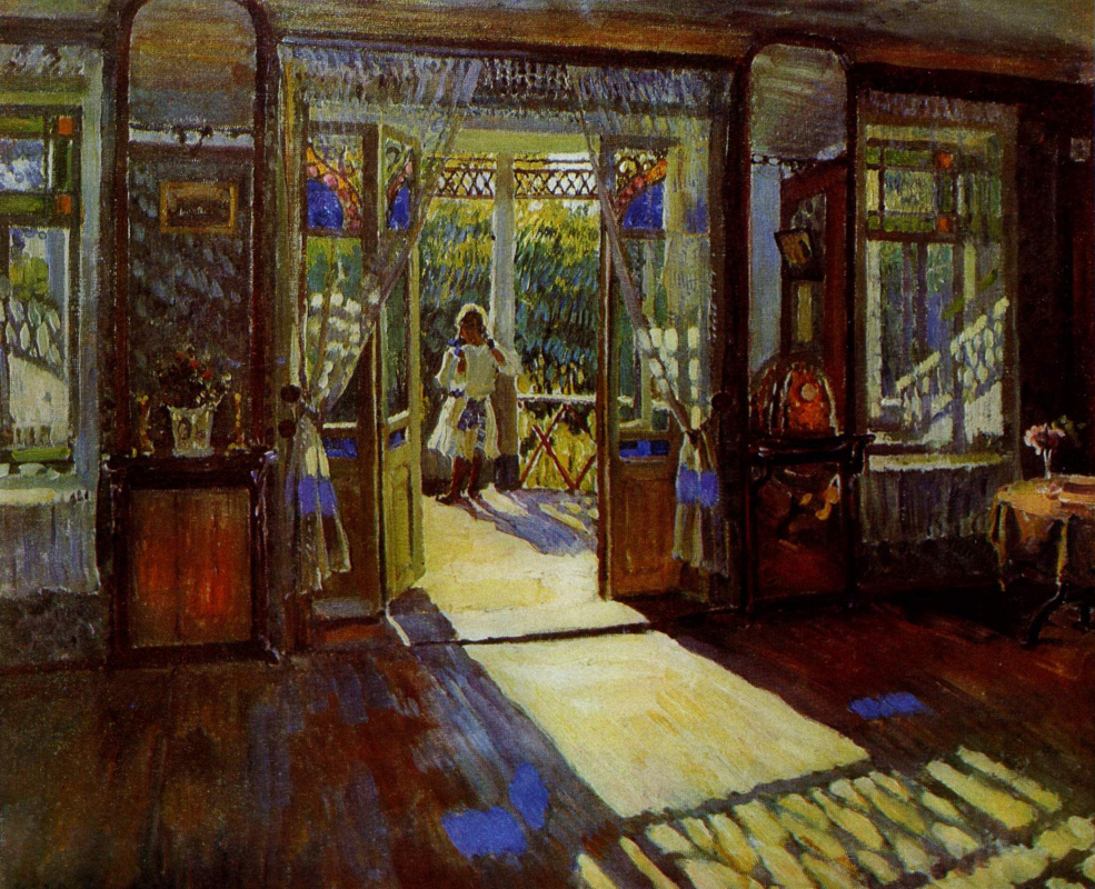 Sergey Arsenievich Vinogradov. Nella casa