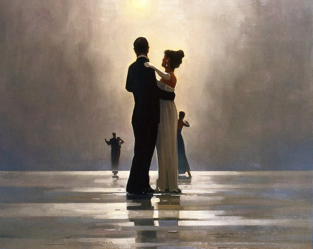 Jack Vettriano. Dance me to the end of love