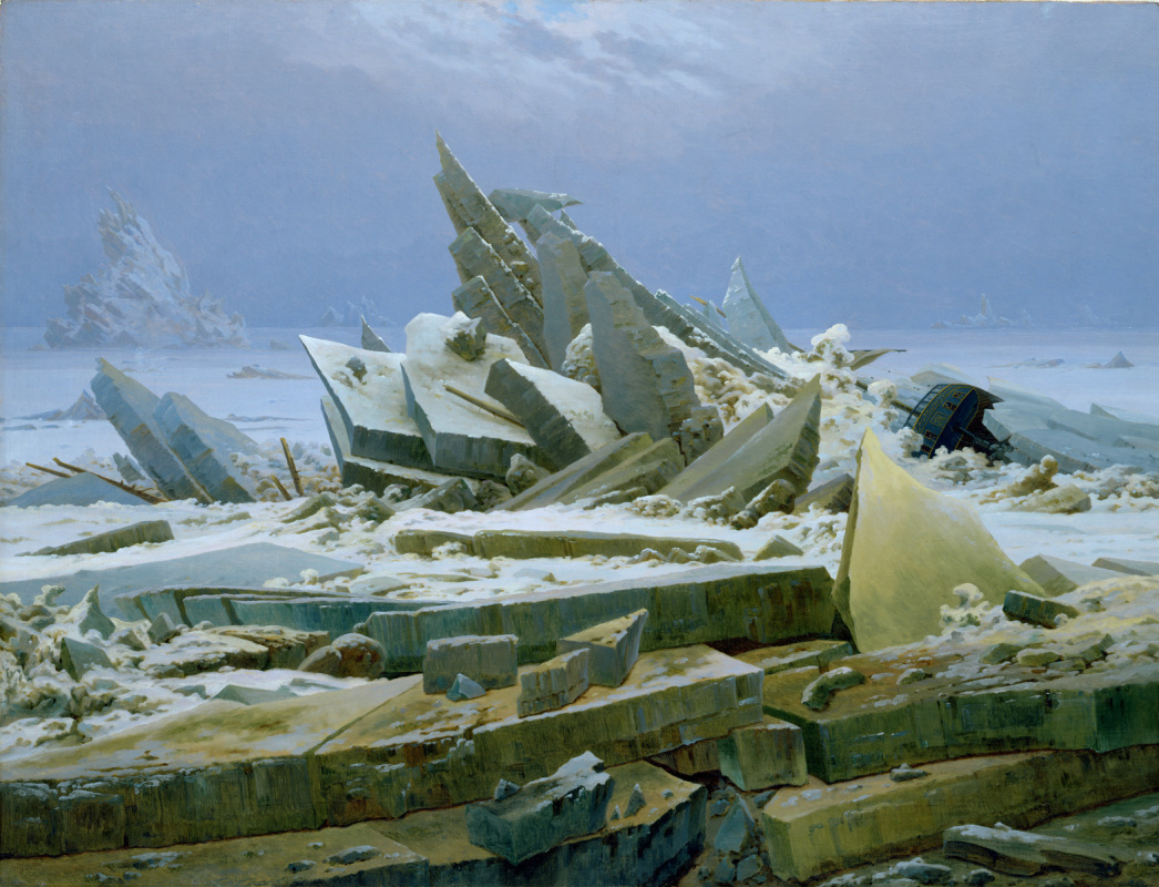 Каспар Давид Фридрих. Северный Ледовитый океан (Обломки надежды)