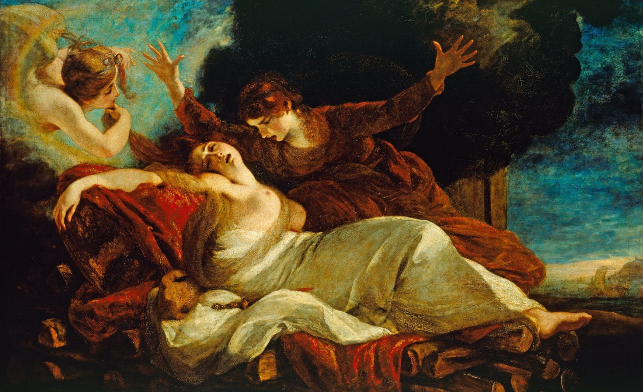 Joshua Reynolds. Death of Dido