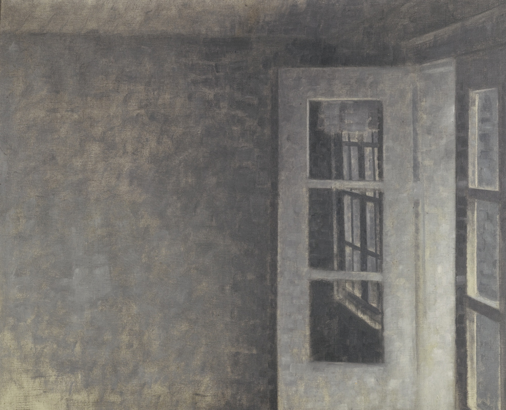 Vilhelm Hammershøi. Room with balcony, Villa Sparrow