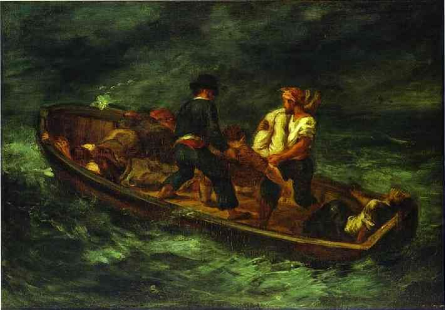 DELACROIX RE:dO 廃盤 貴重 After the Shipwreck, 1847, 57×36 cm by Eugene Delacroix: History