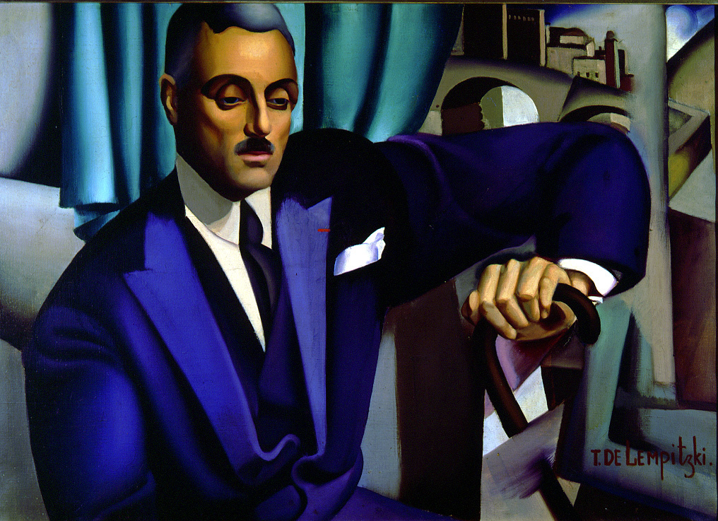 Tamara Lempicka. Portrait of Prince Eristoff