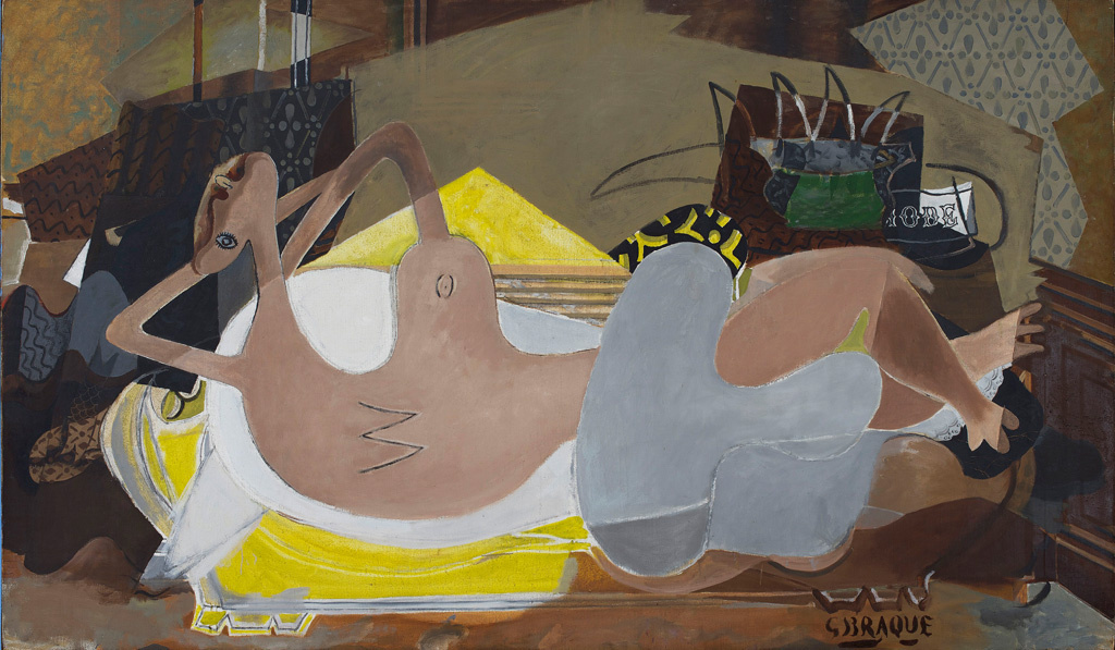 Georges Braque. Desnudo reclinado