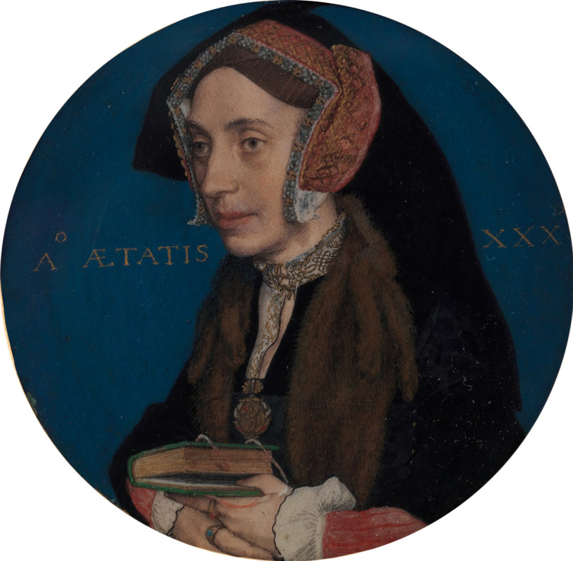 Hans Holbein mlajši. Portrait of Margaret Roper, daughter of Thomas More