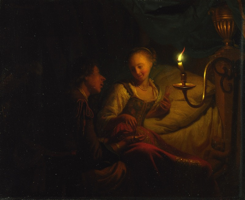 Godfree Schalken. The man offering the girl gold and coins