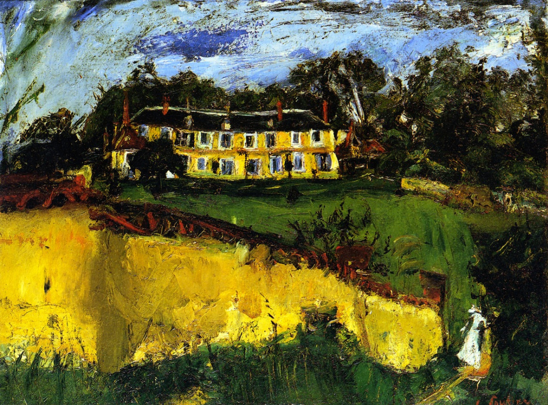 Chaim Soutine. Old house near Chartres