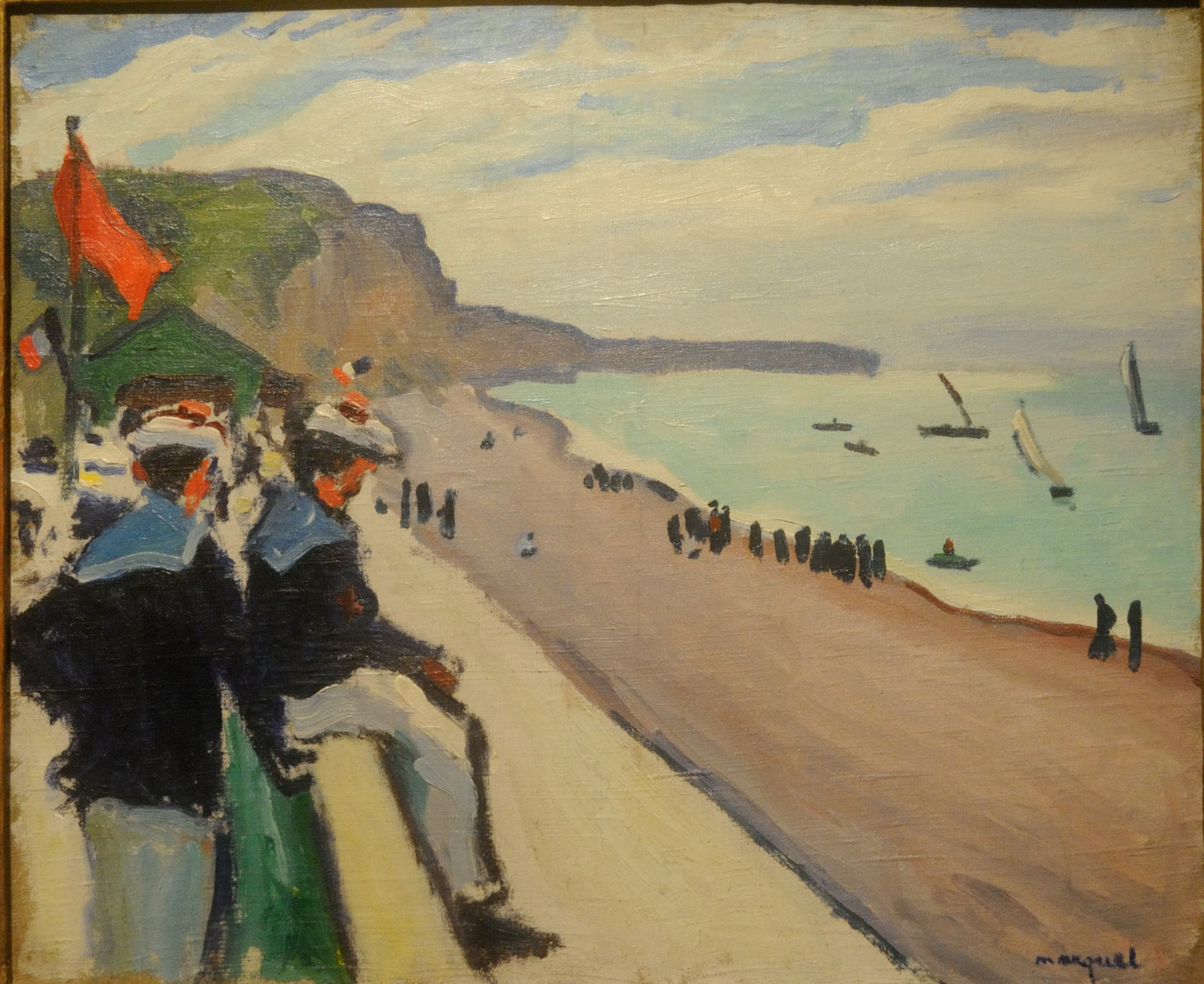 Albert Marquet. The beach in Pecane