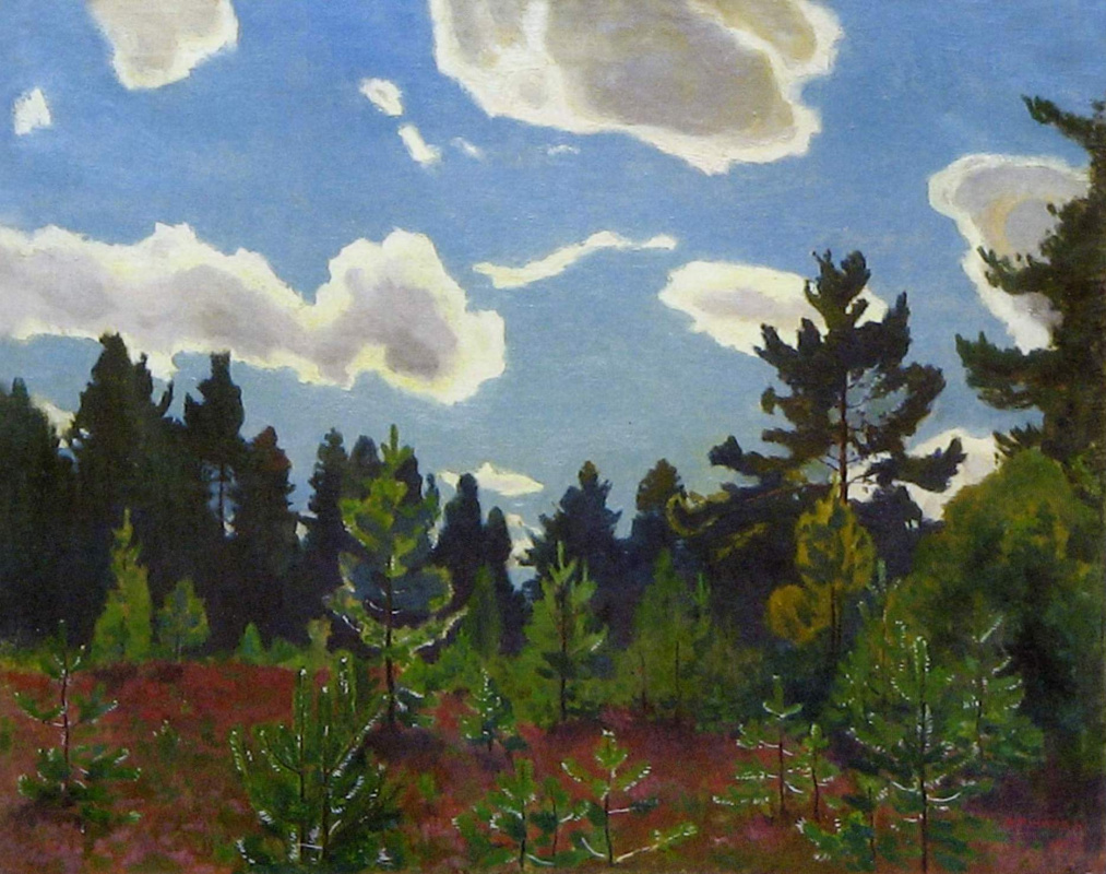 Arkady Alexandrovich Rylov. Wolken schweben