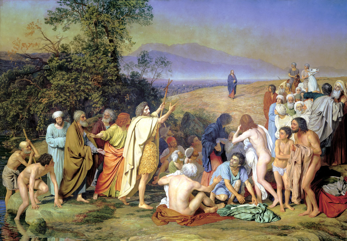 Alexandre Andreevitch Ivanov. L'apparition du Christ au peuple