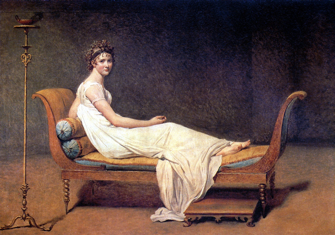 Portrait of Madame Récamier