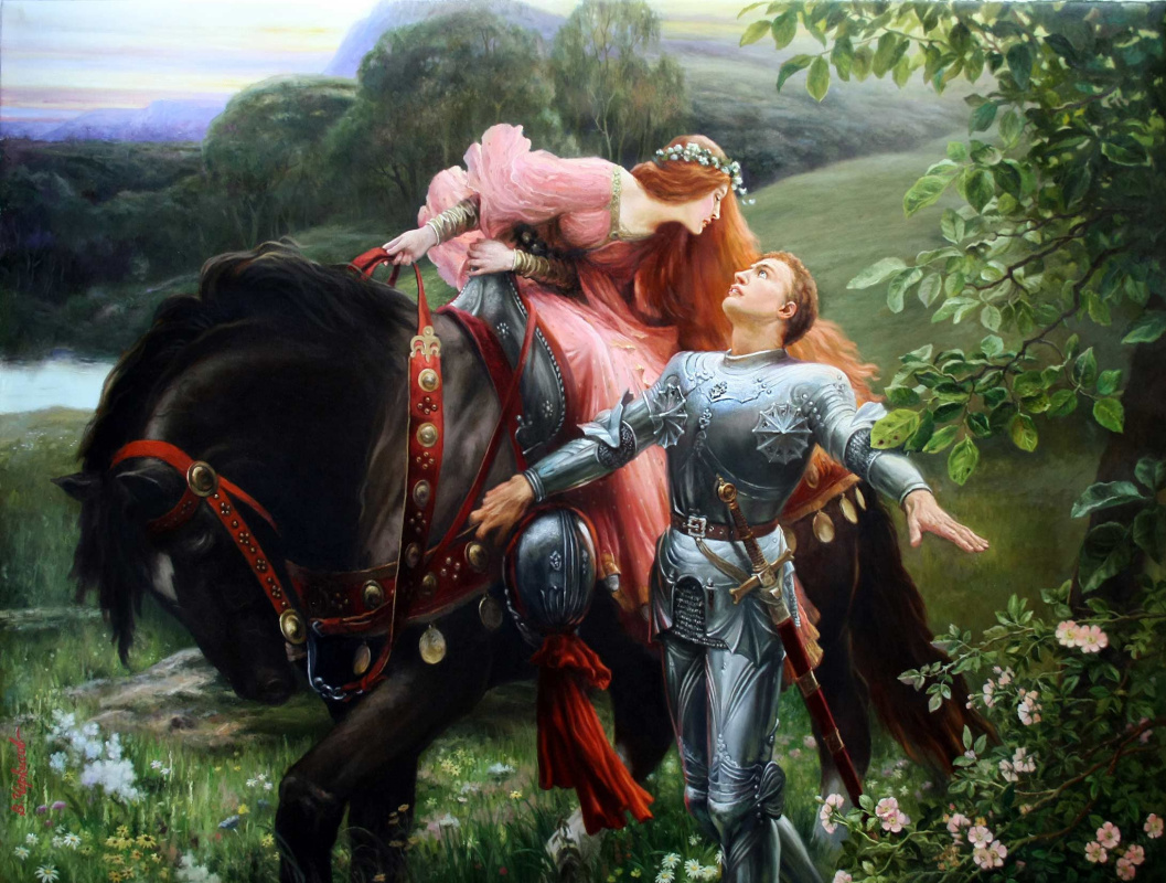 Vladimir Abat-Cherkasov. Belle et rusée dame