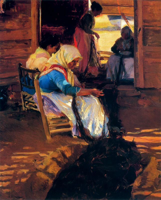 Joaquin Sorolla. Weave networking