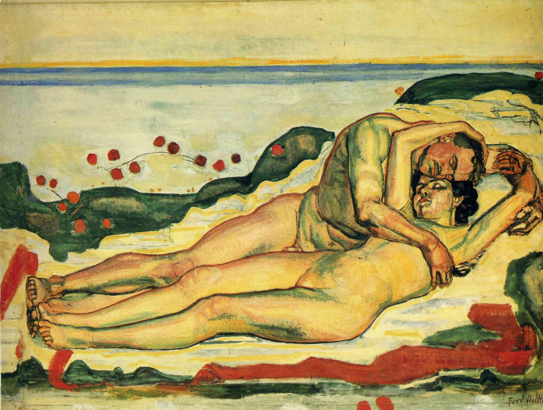 Ferdinand Hodler. Couple in love